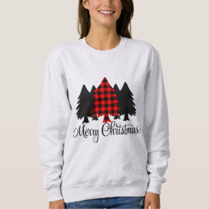 Merry Christmas Trees Sweatshirt
