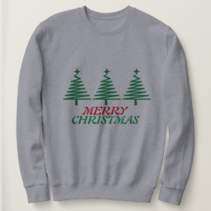 Merry Christmas Trendy Holiday Sweatshirt