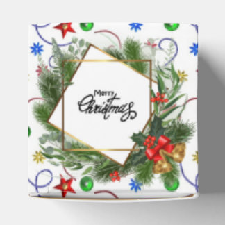 Merry Christmas Trimings  Favor Box