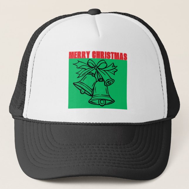 Merry Christmas Trucker Hat (Front)