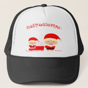 Merry Christmas Trucker Hat