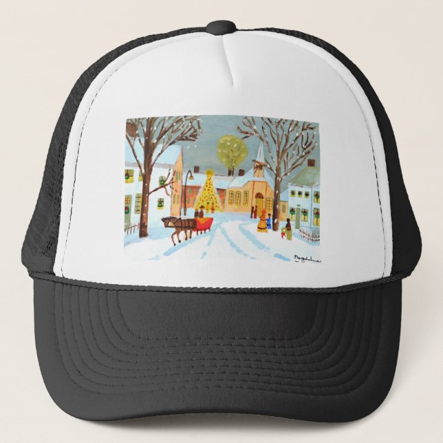 Merry Christmas Trucker Hat (Front)