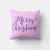 Merry Christmas Two-tone Purple Christmas 