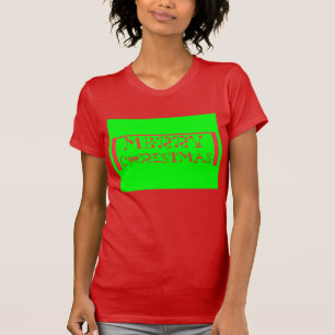 Merry Christmas Typography Design: A Festive Retro T-Shirt