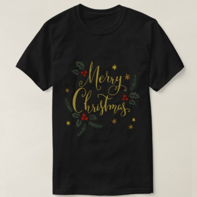 Merry Christmas typography Modern tshirts  (Creator Uploaded)