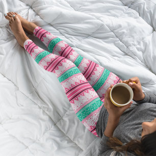 Merry Christmas & Ugly Sweater Wishes Leggings