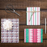 Merry Christmas & Ugly Sweater Wishes Reindeer Wrapping Paper Sheet<br><div class="desc">Get ready to enjoy some holiday chuckles this season with our Ugly Sweater Christmas Reindeer Christmas Wrapping Paper! This festive and fun design features a charming reindeer dressed in its very own ugly Christmas sweater, surrounded by ornaments, stockings, and candy canes for that perfect holiday vibe on sheet 1, an...</div>