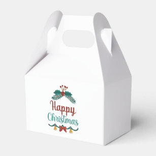 merry christmas, Vacation Happiest  Favour Boxes
