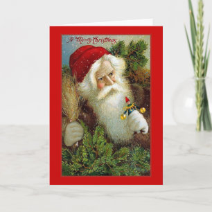 "Merry Christmas" Vintage Christmas Card