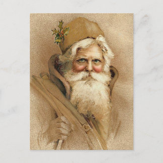 "Merry Christmas" Vintage Christmas Holiday Postcard
