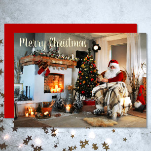 Merry Christmas Vintage Santa Claus