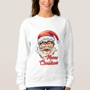Merry Christmas Vintage Santa Claus Sweatshirt