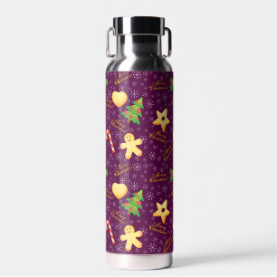 Merry Christmas Water Bottle