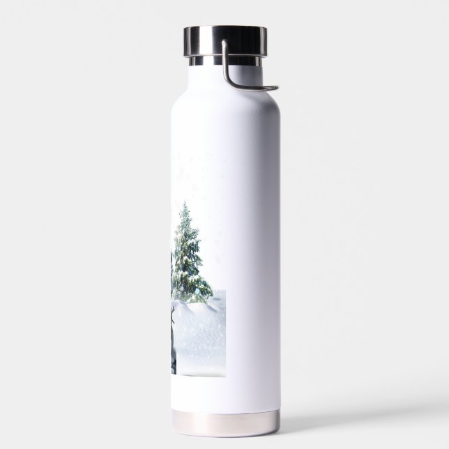 Merry Christmas  Water Bottle (Left)