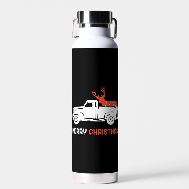 MERRY CHRISTMAS                        WATER BOTTLE (Front)