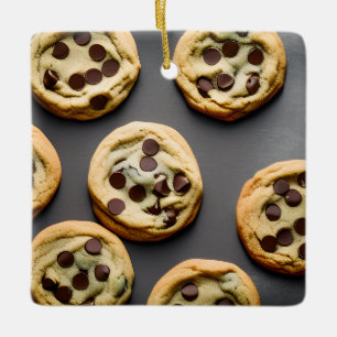 Merry Christmas Weir-dough   Funny Cookie Pun Ceramic Ornament