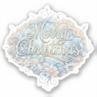 Merry Christmas Whimsical Typography