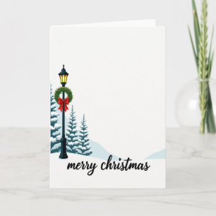 Merry Christmas Winter Wonderland Card