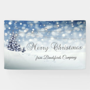 Merry Christmas,  Winter Wonderland,Lights Banner