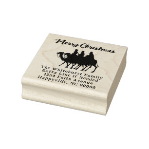 Merry Christmas Wise Men Reusable Stamp