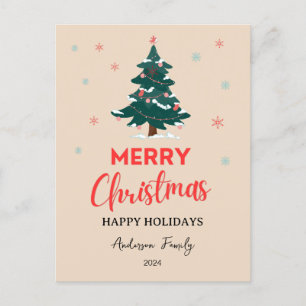 Merry Christmas Wishing you Joy Postcard