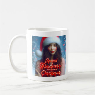 Merry christmas with beautiful mugs