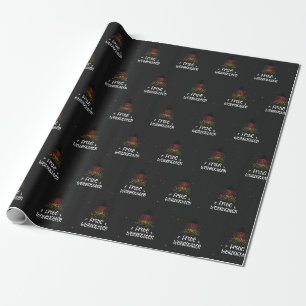 Merry Christmas with Germany flag Wrapping Paper