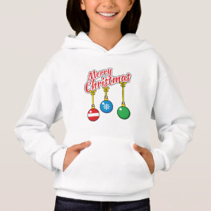 Merry Christmas with Hanging Balls