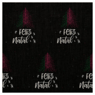 Merry Christmas with Portugal flag Fabric