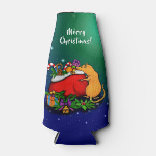 Merry Christmas with Rat Prince Bottle Cooler