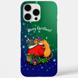 Merry Christmas with Rat Prince iPhone 16 Pro Max Case