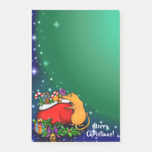 Merry Christmas with Rat Prince Post-it Notes