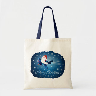 Merry Christmas with Santa Tote Bag