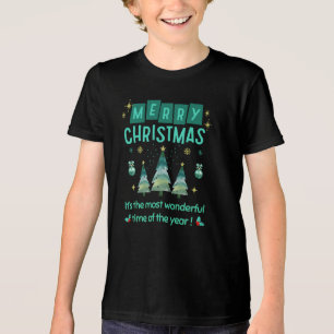 Merry Christmas - Wonderful Time of the Year T-Shi Tri-Blend Shirt