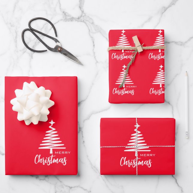 Merry Christmas Wrapping Paper (Front)