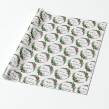 Merry Christmas Wrapping Paper