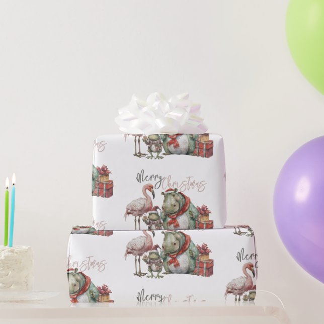 Merry Christmas Wrapping Paper (Party Gifts)