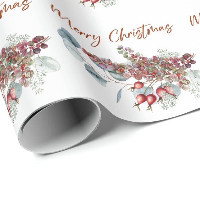 Merry Christmas  Wrapping Paper (Roll Corner)