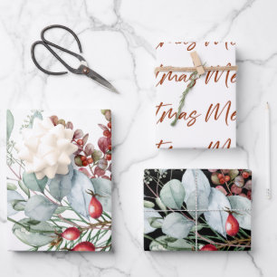 Merry Christmas  Wrapping Paper Sheets