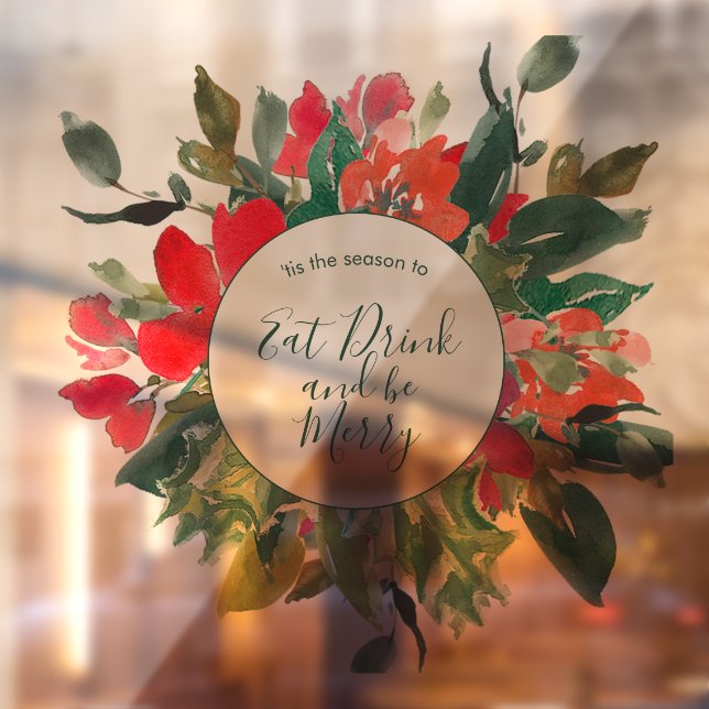 Merry Christmas Wreath Floral Green  (Sheet 2)