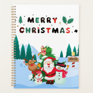 Merry Christmas X-Mas Calendar Planner