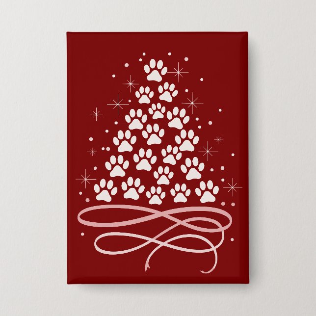 Merry Christmas Xmas Dog Pet Tree Winter Dog Lover (Front)