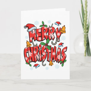 Merry Christmas - Xmas Festive Holiday Season Gift Card