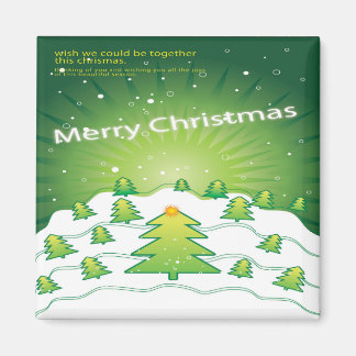 Merry Christmas Xmas Magnet Fridge Kitchen Gift