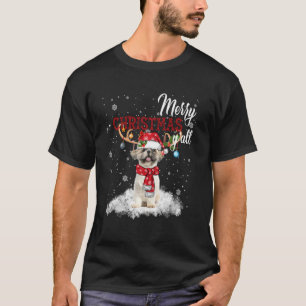 Merry Christmas Y All Shih Tzu Christmas Ornaments T-Shirt