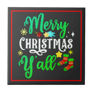 Merry Christmas Y'all-85918 Tile