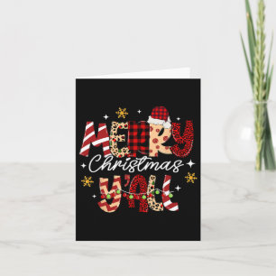 Merry Christmas Y'all Christmas Xmas Men Women Kid Card