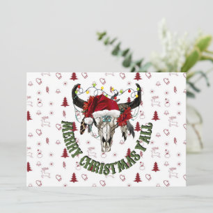 Merry Christmas Y'all  Invitation