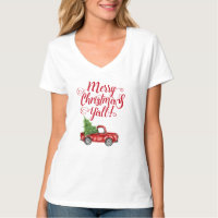 Merry Christmas Y'all Vintage Truck Christmas V