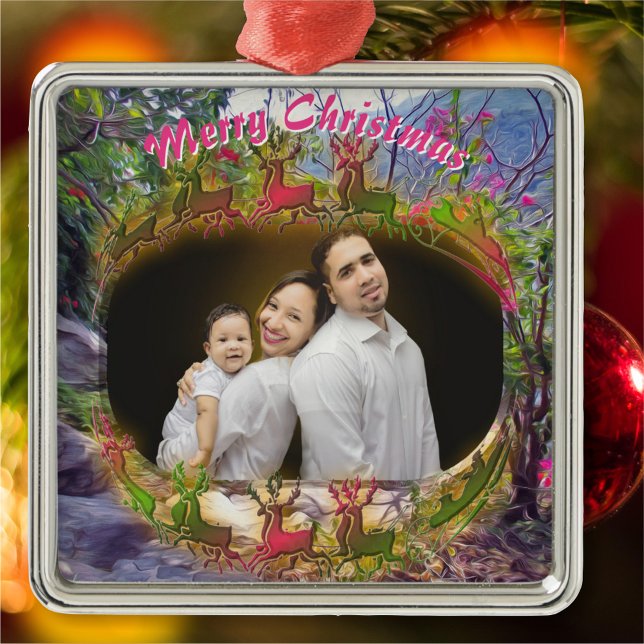 Merry Christmas Yelapa Trail 821 Metal Tree Decoration (Creator Uploaded)